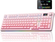 AULA S98 Pro Wireless Mechanical Keyboard with Screen & Knob,2.4GHz/USB-C picture