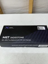 Wireless White XVX M67 Jadestone 65% QMK /Via Keyboard With IMD Keycaps Keyboard picture