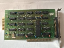 Vintage 8-Bit ISA Floppy Disk Controller Circuit Board Card Used Good Condition picture