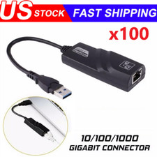 USB 3.0 Gigabit Ethernet LAN RJ45 1000Mbps Network Adapter For Windows PC Lot picture