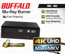 Buffalo 4K UHD Ready Firmware UNLOCKED Blu-ray Writer Burner MAKEMKV BRXL-16U3 picture