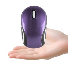 elec Space Mini Small Wireless Mouse for Kids Children 3-7 Years Old purple  picture