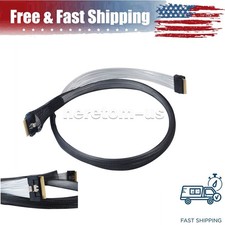 Data Transmission Cable SAS SFF‑8654 8i To SFF‑8654 8i 24Gbps SAS 4.0 30A 80cm picture