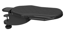 Clamp-On Computer Arm Rest for Desk -  Foldable Elbow Support for Office Desks picture