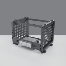 10 Inch Rack Mount 1U for Netgear GS305 5 Port Gigabit Ethernet Switch Black picture