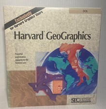 Harvard Geographics Version 1.0 DOS Software Publishing Corporation Vintage-T picture