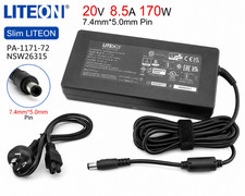 Genuine LITEON 170W AC Adapter Charger PA-1171-72 NSW26315 20V 8.5A 7.4mm Pin picture