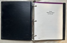 Pascal Reference Manual for THE LISA computer — manual 029-0391-A —VINTAGE picture