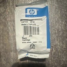HP 62 Black Genuine Original Ink Cartridge C2P04A for Inkjet Printers picture
