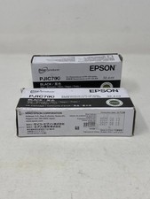 Epson PJIC7(K) Black Ink Cartridge Genuine New Sealed Exp 8 2027 Pack of 2 picture