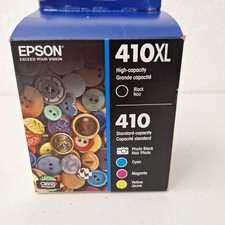 Epson 1x 410XL Black 410 Photo 3x Black 2x Magenta 3x Yellow Ink Cartridges READ picture