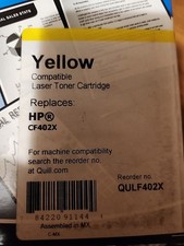 Quill Yellow Compatible Laser Toner Cartridge replaces HP CF402X picture