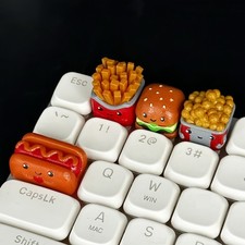 Kawaii Artisan Resin Keycap Handmade Custom MX Cherry Mechanical Keyboard picture