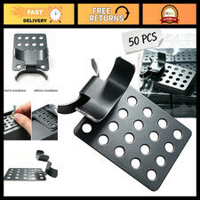 50 Pack Roof Clips for De-Icing Cable, Aluminum Heat Tape Clips, Outdoor Gutter picture