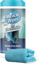 Miraclewipes for Electronics Cleaning - Screen Wipes Designed for TV, Phones, Mo picture