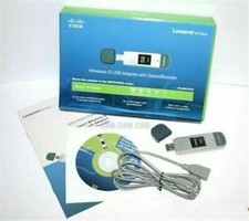 Cisco Linksys Compact Wireless-G USB Network Adapter with Speedbooster WUSB54GSC picture
