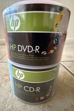 BRAND NEW SEALED 50 HP Blank 16X DVD-R DVDR Recordable Disks Plus 50 CD-R Media picture