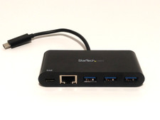 StarTech.com 3-Port USB-C to USB-A Hub w/ Gigabit Ethernet & 60W Power Delivery picture