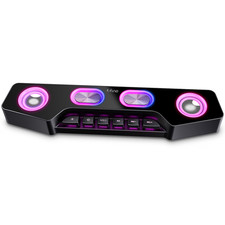 FIFINE Wireless Bluetooth Speakers for PC Computer, iPhone, RGB Gaming Soundbar  picture