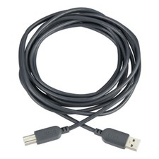 USB Printer Cable Onn 2.0 A B Male Type High Speed Black Cord 10ft picture