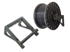 Wall Mount 5kg Filament Spool Holder Bearing Roller Print Farm Surface Mounted picture