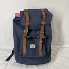 Herschel Supply Co Little America 30L Backpack Leather Backpack Blue College picture