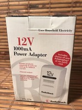 273-1776 RADIOSHACK POWER SUPPLY 1000MA 12V DC New Open Box picture