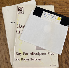 Key Form Designer Plus Computer Floppy Disk picture