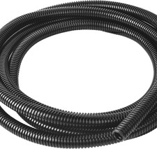 3/8 Inch Wire Loom Split Tubing - 25 Ft Cord Protector Electric Wires Covers, Au picture