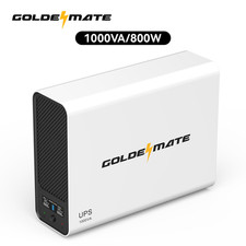 Goldenmate 800W LiFePO4 UPS Backup Battery White Pure Sine Wave (White) picture