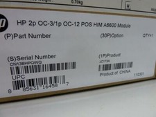 HP JC173A FlexNetwork 6600 2-Port OC-3/1-P OC-12 POS HIM Router Expansion Module picture