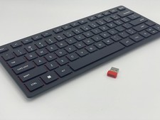 Cherry KW 9200 Mini Wireless Rechargable Compact Keyboard - TESTED picture
