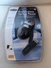 NEW Belkin Mini Wireless Optical Mouse USB NIB picture