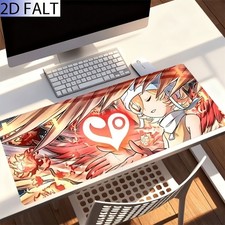 1pc Extra Large Non-Slip Desk Mat, Mouse Pad Featuring Anime Character with Fl picture