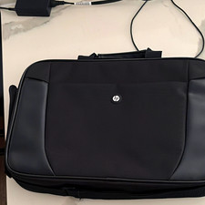 HP 15 in Black Nylon Padded Solid Shoulder/Messenger Laptop Bag picture