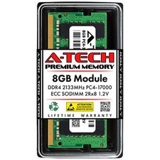8GB DDR4 PC4-17000 ECC SODIMM (Replacement for Transcend TS1GSH72V1H) Memory RAM picture