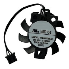 T124010SL(2) DC12V 0.10A 3-wire Cooling Fan 27x27x14mm picture