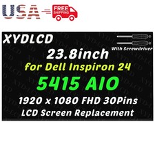 23.8in for Dell Inspiron 24 5415 AIO Borderless LCD Screen Display Replacement picture