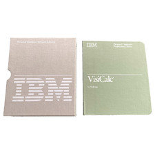 IBM VisiCalc User Manual Book Ver 1.10 1982 3rd Edition 6172298 Computer Tandy P picture