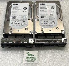 Two Seagate Dell W347K 600GB ST3600057SS SAS Enterprise 3.5