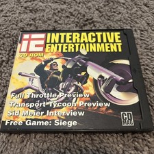 1994 IE Interactice Entertainment 7 CD-ROM PC Seige Full Throttle Phantasmagoria picture