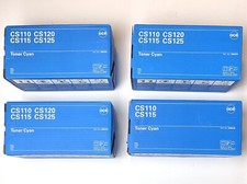 4x OEM OCE CS110 CS115 CS120 CS125 Laser Printer Toner Cyan 29953038 NIB NEW picture