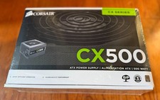 Brand New Sealed -- Corsair CX500 ATX Power Supply 500W CX Series  CP-9020047-NA picture
