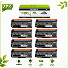 8PK TN850 Toner Fits for Brother MFC-L6750DW MFC-L6900DW L5700DW L5850DW L5900DW picture
