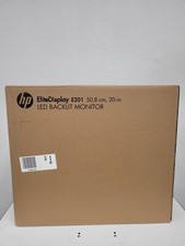 New HP EliteDisplay E201 20