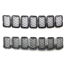 Upper Mesh Frame Grille Grill Insert for JeepGrand-Cherokee 2017-2021 68317863AA picture