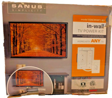 Sanus Simplicity In-Wall TV Power Kit - Model SSACMIWP1-W1 picture