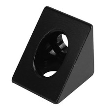 10pcs Black 20 Series 90 Degree Angle Corner Bracket For V-Slot T Profile picture