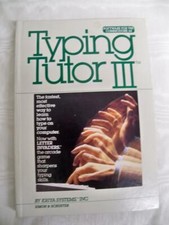 TYPING TUTOR III,1984 PC Software for Commodore 64, Manual w/ 5.25