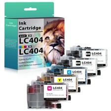 5PK TCT Premium LC404 BCMY for Compatible Brother MFC-J1205 J1215 Ink Cartridge picture